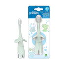 Dr. Brown's Infant-to-Toddler Toothbrush, Elephant, Mint, 0-3 Years by TinyTreasures Baby Boutique