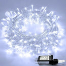 JMEXSUSS 33ft 100 LED White Christmas Lights, 8 Modes Connectable Clear Wire Twinkle Fairy String Lights Indoor, Plug-in Christmas String Lights Outdoor Waterproof for Christmas Wedding Party Tree by GreenHaven Gardens