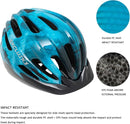 Exclusky Kids Bike Helmet with LED Light – Adjustable Multi-Sport Youth Helmet for Boys & Girls, Ages 5-12, Fits 50-57cm, Cycling Safety Gear by TinyTreasures Baby Boutique