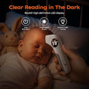 Baby Thermometer for Infants, No-Touch Forehead and Ear Thermometer with Fever Alarm, Fast Accuracy Digital Thermometer for Adults and Kids, 3 Age Modes, Object Modes by TinyTreasures Baby Boutique