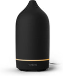 Vitruvi Stone Diffuser, Ceramic Ultrasonic Essential Oil Diffuser for Aromatherapy | Ceramic Diffuser, Diffusers for Home, Oil Diffuser, Room Decor | Black, 90ml Capacity by TinyTreasures Baby Boutique