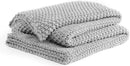 YnM Chunky Cotton Knit Throw Blanket, Cable Knit Throws for Bed Couch Sofa, Comfy & Relaxing, Decorative Piece for Farmhouse Modern Boho Rustic Scandinavian Chic Vibe, Quarry Grey 60x80 Inches by CozyNest Decor