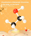 Organic Chemistry Model Kit-404 PCS,Portable Molecular Model Kit for Chemistry Classes,Atomic Element Model Set for Organic＆Inorganic Learning,Supply to Students ＆ Teachers by TinyTreasures Baby Boutique
