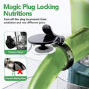 Cold Press Juicer,Aeitto Slow Masticating Juicer with Wide & Dual Feed Chute for Vegetables and Fruits, High Juice Yield, Self Feeding for Juice Extractor, BPA-Free, Dark Green by CozyNest Decor