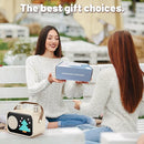 Karaoke Machine for Kids Adults, Portable Bluetooth Karaoke Speaker with 2 Wireless Microphones, Pixel Display Light, Birthday Gifts Toys for Girls & Boys Ages 3, 4, 5, 6, 7, 8, 9,10,11,12+ Years by TinyTreasures Baby Boutique