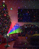 Laser Christmas Projector Lights Outdoor, Christmas Decorations Stars Light Show, Efficient Heat Dissipation, Waterproof, Holiday Projector Decorations for House/Garden/Party/Wedding (Black) by GreenHaven Gardens