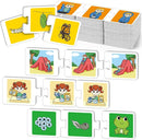 Sequencing Puzzle Cards,Sequence Board Game for Kids,Speech Therapy Materials for Autism,Storytelling,Social Skills,Sentence Building,Toddler Puzzles,Learning Activities,Classroom &Homeschool by TinyTreasures Baby Boutique