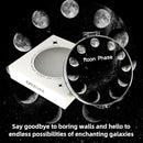 Orzorz Slide Discs Star Projector Galaxy Light Home Planetarium Projector (Work Star Projector) (Moon Phase) by TinyTreasures Baby Boutique