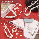 Assorted 270-320PCS Mix ABS Imitation Pearl Beads for Bracelet Making, Bow Butterfly Heart Kawaii Aesthetic Acrylic Beads,Cute Bead for Jewelry Making DIY Necklace Keychain Phone Charms by TinyTreasures Baby Boutique