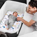 Baby Bassinet Mattress 32x 18 inches- Firm Support and Comfort Premium Foam,Noiseless and Odorless,Hypoallergenic Small Crib Mattress, Fits Moses Basket, Dual Sided with Soft Breathable Fabric by TinyTreasures Baby Boutique