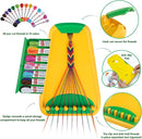 Arts and Crafts for Kids Ages 8-12,Friendship Bracelet Making Kit for Girl,Kids Jewelry Making Kit with 28 Pre-Cut Threads,Christmas Birthday Gifts for Ages 6 7 8 9 10 11 12 Year Old Green by TinyTreasures Baby Boutique