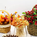 Fall Cocktail Picks Pumpkin Maple Leaf Assorted Autumn Theme Toothpicks Fruit Drinks Dessert Sticks Food Sandwich Appetizer Charcuterie Skewers, for Thanksgiving Decorations Party Supplies (200) by CozyNest Decor