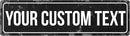 Rustic Custom Metal Sign - Custom Sign for Indoor or Outdoor Use (Rustic Black Border) by CozyNest Decor