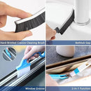 14Pcs Small Crevice Cleaning Brush Set, Groove Gap Cleaning Tool for Cleaning Kitchen,Bathroom, Corner, Sink,Door,Window Track,Cup by CozyNest Decor