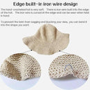 Womens Straw Beach Sun Hats, Foldable Packable Floppy Handmade Crochet Hats for Women,Large Summer Vacation Wide Brim Hat by GreenHaven Gardens