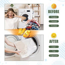 GWT 4Pcs 3D Mesh Laundry Bags with Hanging Handles (S/M/L/XL) - Durable Zippered Wash Bags for Delicates, Shoes & Bulk Clothes - Space-Saving Foldable Design by TinyTreasures Baby Boutique