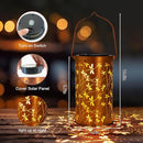 Mothers Day Gifts,Solar Lanterns Outdoor Hanging Lantern Lights, Dragonfly Hollowed-Out Metal Decor Lantern, Waterproof LED Decorative Garden Light - Delicate Garden Decoration for Patio, Yard by GreenHaven Gardens