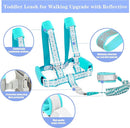 Toddler Leash for Walking, Toddler Safety Harnesses Leashes, Safety Harness with Lock for Kids, Anti Lost Wrist Link for Toddlers ，Upgrade with Reflective Tape Liner（6.5ft）for Kids by TinyTreasures Baby Boutique