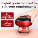 TISSCARE 5-in-1 Electric Cupping Massager Kit – 12-Level Temperature & Suction Control for Muscle Relaxation, Includes 2 Replaceable Cups by CozyNest Decor