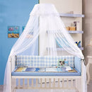 STOBOK Mosquito Net for Bed, Bed Canopy for Girls King Canopy Bed Curtains Elegant Dome Bed Netting Infant Mosquito Net Crib Bed Canopy Breathable See Through Mosquito Netting (White) by TinyTreasures Baby Boutique