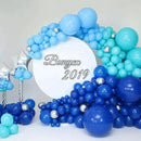 130pcs Royal Blue Balloons Different Sizes 18" 12" 10" 5" Party Latex Balloons for Birthday Graduation Baby Shower Anniversary Nautical Party Decorations by CozyNest Decor