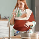 TKKOK Baby Wrap Carrier, Unisex Baby Carrier, Lightweight & Ultra Soft, Easy to Wear Baby Wrap, Perfect for Newborn Toddlers by TinyTreasures Baby Boutique