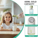 Portable Bottle Warmer for Travel, 15oz Capacity Portable Milk Warmer for Baby, Formula, Breast Milk & Water, On The Go Bottle Warmer with Long Battery Life, Even Heating, Precise Temperature Control by TinyTreasures Baby Boutique