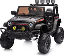 12V Kids Ride on Car Truck, Kids Electric Vehicles Car Ride on Toy for Toddlers 3-5 with Remote Control - Black by TinyTreasures Baby Boutique