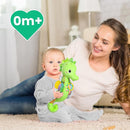 Sumobaby Infant Baby Musical Stuffed Animal Activity Soft Toys with Multi-Sensory Crinkle, Rattle and Textures, for Tummy Time Newborn 0-3-6-12 Months Boys, Girls, Seahorses, Green by TinyTreasures Baby Boutique