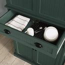 ARTPOWER 72" Tall Kitchen Pantry Storage Cabinet with Drawer and Adjustable Shelves, Pantry Cabinet for Kitchen, Bathroom or Hallway, Green by CozyNest Decor
