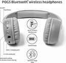 POGS Kids Bluetooth Wireless Headphones | The Gecko 2 | Foldable, Durable Headphones for Kids 3+ | Volume Limited 85 dB, Microphone | On-Ear | Wireless Music-Sharing Function (rGrey) by TinyTreasures Baby Boutique