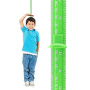 Height Measurement for Wall, Children Height Ruler, 3D Removable Growth Chart, Splicing Sliding Measuring Ruler for Kids and Nursery 79 inch (Green) by CozyNest Decor