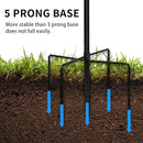 JOYSEUS Shepherd Hooks 2 Pack - 48 Inches High 1/2 Inch Thick Adjustable Rust Resistant Shepards Hooks for Outdoor Solar Lights, Lanterns, Flower Basket, Bird Feeder. by GreenHaven Gardens