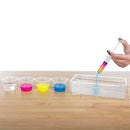 Steve Spangler Science String Slime Deluxe Kit, Includes Pink, Blue, Yellow & Clear (3.4 oz. Each) – DIY Slime Science Experiment Kit for Kids, Learn/Teach Science of Polymers, Exciting STEM Activity by TinyTreasures Baby Boutique