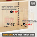 SpaceAid Bamboo Pull Out Spice Rack Organizer for Cabinet, Heavy Duty Slide Out Seasoning Kitchen Pantry Sliding Vertical Organization, 7.6" Wide, 3 Drawers(2" Wide), 2-Tier, Natural by CozyNest Decor