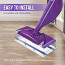 Mopping Pad Refill Compatible with Wet Jet Mop, Disposable Multi Surface Wetjet Hardwood Floor Cleaner Spray Mop Pads Refills, Thickness & Absorbent (60) by CozyNest Decor
