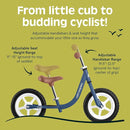 Retrospec Cub Toddler 12" Balance Bike, 18 Months - 3 Years Old, No Pedal Beginner Kids Bicycle for Girls & Boys, Flat-Free Tires, Adjustable Seat, & Durable Frame by TinyTreasures Baby Boutique
