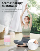 Esemoil Humidifiers for Bedroom, for Large Room, 2.5L Top Fill Cool Mist Humidifiers for Baby, Plants, Smart WiFi Air Humidifier with Diffuser and Nightlight, 28dB, 24H Long Runtime, Work with Alexa by TinyTreasures Baby Boutique