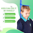 Height Measurement for Wall, Children Height Chart Ruler, Portable 3D Removable Growth Chart, Wall Height Measurement for Kids and Nursery Medical Office 79 inch (Blue) by CozyNest Decor