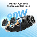 Portable Bluetooth Speaker 60W RMS,90W Peak Loud Subwoofer Wireless Stereo with HD Sound,8H Playtime IPX7 Waterproof for Party cmaping Beach (CAMO-60W RMS/90W Peak) by TinyTreasures Baby Boutique