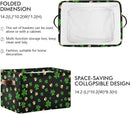 Storage Basket St Patrick's Day Cube Storage Bins Organizer Bag Collapsible Closet Shelf Baskets with handle for Baby Cloth Pet Toy Book 14.2×10.2×8.3 IN by TinyTreasures Baby Boutique