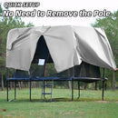 Gardenature 10FT/12FT/14FT Trampoline Tent(Tent Only), Fit Round Trampolines, Shade Cover with LED Light, Outdoor Trampolien Accessories, Anti-Tear, Beige by TinyTreasures Baby Boutique