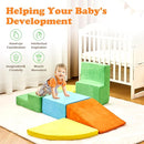 6 Pieces Climbing Toys for Toddlers, Climb & Crawl Soft Foam Block Activity Play Set, Foam Play Gym Climbing Blocks, Toddler Climbing Toy Indoor, Soft Foam Toys for Kids Crawling and Sliding by TinyTreasures Baby Boutique