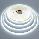 15M/49.2ft 24V COB LED Strip Light Waterproof IP65 Cool White 6000K Uniform Glow 5760LEDs CRI 93+ Flexible LED Tape Lights for DIY Cabinet Bedroom Kitchen Home Decor(No Power Supply) by GreenHaven Gardens