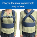 WoodyKnows Side-Sleeping Backpack, New Version with Touch Fastener Tape & Chest Strap, Sleep Position Trainer, Alleviates Snoring Caused by Throat Issues (Small) by TinyTreasures Baby Boutique
