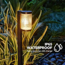 Solar Pathway Lights Outdoor, 6 Pack Upgraded Outdoor Solar Lights for Outside Super Bright Up to 12Hrs, IP65 Waterproof Solar Garden Lights for Yard Landscape Path Walkway Decoration by GreenHaven Gardens