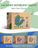 Laundry Detergent Sheets - 240 Loads Unscented Gentle on Sensitive Skin, Laundry Sheets for Dorm,College,Home, Hotel,Apartment,Camping,Cruise,Road Trip,Small space, Family School Travel Essentials by CozyNest Decor