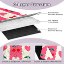 Poedist Extra Large Picnic Blanket Waterproof,80"x 80"Foldable Machine Washable Beach Blanket,Outdoor Blanket for 6-8 Adults,Suitable for Indoor Crawling,Park Beach,Camping,Hiking,Family Travel(Pink by TinyTreasures Baby Boutique