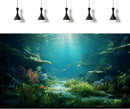Ocean Floor Fish Tank Background Under The Sea Coral Reef Aquarium Background Underwater Aquatic Plants Corals Rock Cave Terrarium Backgrounds Tropical Fish Ocean Aquarium Backgrounds Decors 36x20in by GreenHaven Gardens