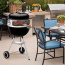 only fire Stainless Steel Multi-Purpose Rotisserie and Pizza Combo Kit for Weber 18" and Other Similar Kettle Grills - Include Pizza Peel and Pizza Stone by GreenHaven Gardens